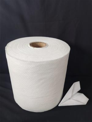 China Water Absorption Raw Material Non Woven Fabric Super Absorbent Cleaning Wipes Roll for sale