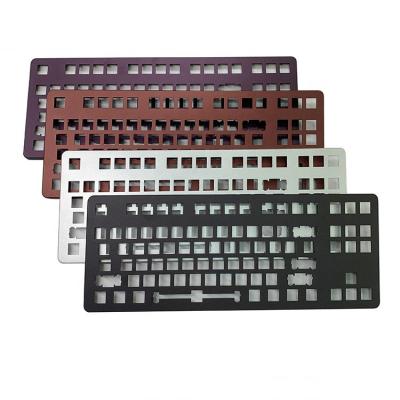 China Aluminum Manufacturer's Notebook Keyboard Shell Processing Surface Treatment Metal Stamping Parts CNC Processing Aluminum Alloy for sale