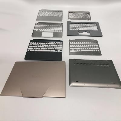 China Laptop Aluminum Shell Processing Aluminum Keyboard Shell Customization CNC Processing Sandblasting Non-standard Customization Notebook for sale