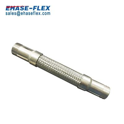 China Metal Bellows Flexible Joint Used In Corrugated Metal Bellows Pump Hose Pipe Connector Small Size Flexible Connection Metal Bellows Stainless Steel Pump Hose for sale