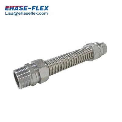 China Air Contion Fan Coil Stainless Steel Flex Hose Connection Air Condition Corrugated Stainless Steel Hose For Fan Coil Unit for sale