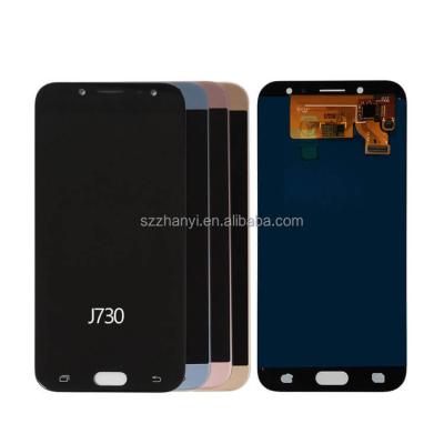 China No Scratch Wholesale Price 100% Tested 5.5 Inch Good Quality Touch Screen For Galaxy J7 Pro 2017 J730 J730F LCD Display Mobile Phone for sale