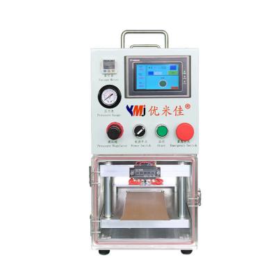 China Come with Air Function YMJ TH30 Phone Front Glass Display LCD Buble Removing Hot Sale Laminating Machine Removing Vacuum OCA Lamination for sale