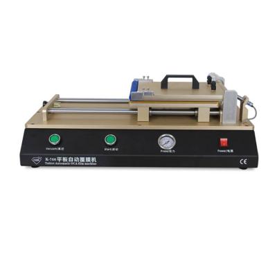 China Need External 12 Inch Automatic OCA Film Air Compressor Attaching Equipment Vacuum Pump Phone Tablet OCA Sticker Attachment Built-in Laminating Machine for sale