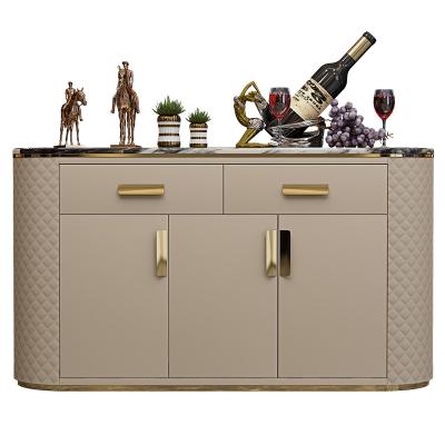 China Factory Manufacture Various Marble Top Home Furniture Modern Cabinet Sideboard for sale