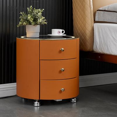 China Smart audio wireless multifunctional side table living room side cabinet storage corner wireless filling table for sale