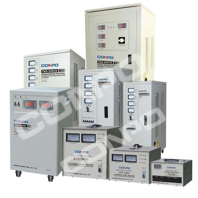 China SVC Single Phase Servo Motor AC Voltage Stabilizer High Accuracy Automatic Regulator AVR 220/110V SVC-0.5/1..10/15/20/30/40/50/60KVA for sale