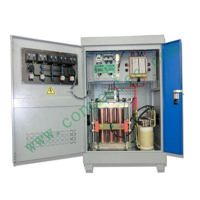 China SBW SBW-30KVA 3Phase Servo Motor Controlled Automatic Compensated Regulator AVR 380/400/415VAC, 220/230VAC AC Voltage Stabilizer for sale