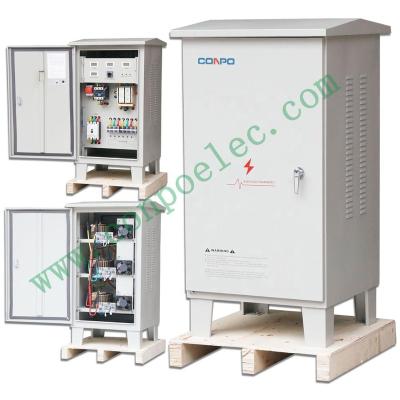 China SVC/TNS 6KVA/10/15/20/30/40/45/50/60KVA~100KVA IP54, IP65 Outdoor Waterproof Servo AC Voltage Regulator Automatic Stabilizer AVR for sale