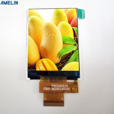 China 2.4 Inch 240*320 High Contrast Graphic Screen Display ILI9341V TFT LCD AML240V30016-A for sale