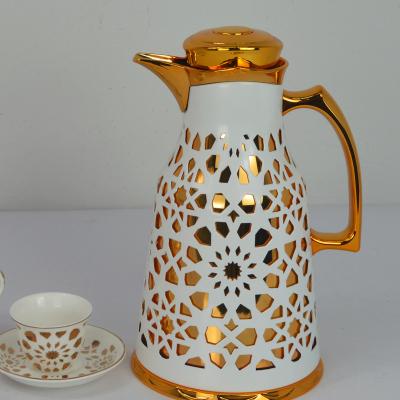 China Minimalist Arabic coffee pot / teapot - vacuum flask for restaurant or home use for sale