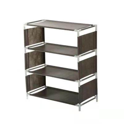 China Factory Supply Adjustable High Quality (Size) Goods Using Various Plastic Shoe Rack Organizer for sale