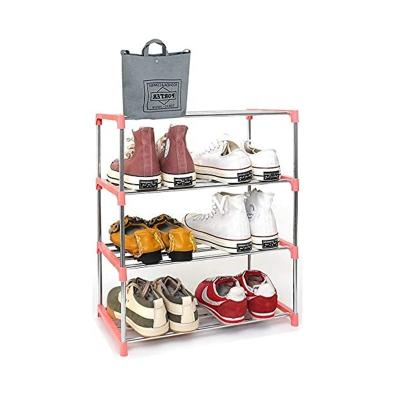 China (Size)Adjustable hot selling shoe rack does not need to install shoe cabinet/stainless steel shoe rack for sale