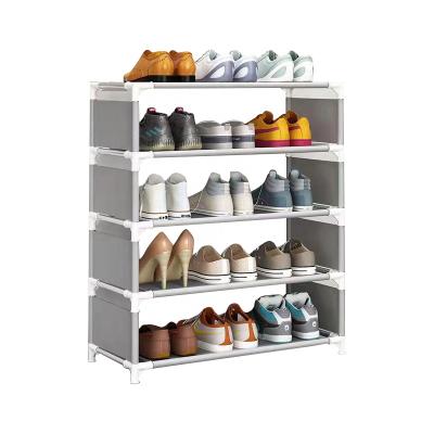 China (Size)Adjustable Border Set of Double-Row Single Multi-Layer Brackets Bedroom Shoe Racks Thick Stainless Steel Brackets for sale