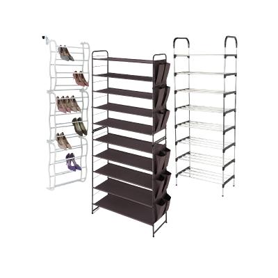 China Adjustable (Size) Plastic Cabinet Organizer Online Shoes Show Rack Shoes Rack Boxed Storage for sale