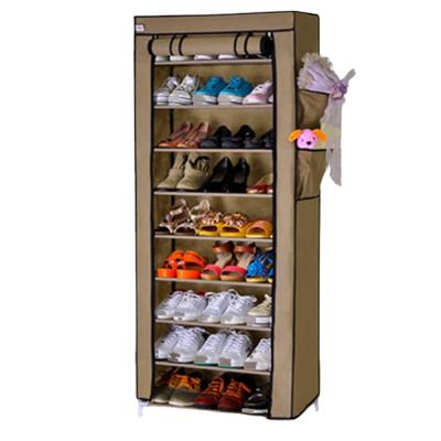 China (Size) 2021 NEW High Quality Portable Shoe Rack Adjustable Shoe Rack Organizer Storage Cabinet Single Shoes Rack for sale