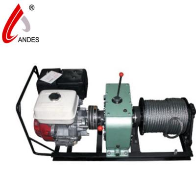 China Steel Portable Andes Gasoline Winch / Diesel / Electric Power Winch Anchor Winch for sale