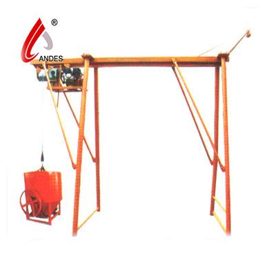 China Outdoor Demountable Portable Crane Construction Lift Mobile Hoist Mini Hoist Crane for sale