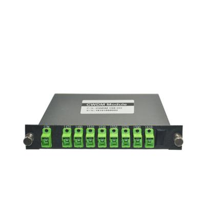 China FTTH FTTB FTTX Network WDM CWDM DWDM Mux Demux Module, 1U Rack Mount CWDM Multiplexer FWDM Splitter Device for sale