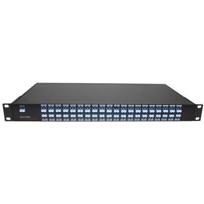 China FTTX 1U Rack Mount LC/UPC 16 Channels C21-C36 Mux Demux Dual Fiber 8CH DWDM for sale