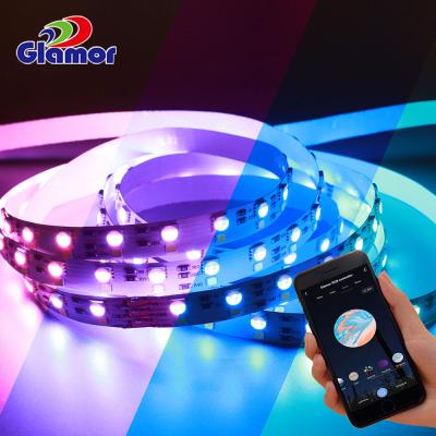 China Residential home control rgbw control rgbw smart home light music bar ktv strip light wifi for sale