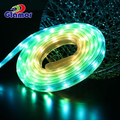 China High and Low Residential Multicolor Temperature Resistance Rgb Lightweight Bulk 5050 smd led strip for sale