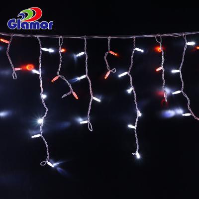 China Christmas Use Curtain Icicle White Warm White Light Outdoor/Indoor Decoration LED Charm 2021 Outdoor/Indoor for sale