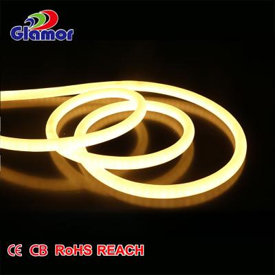 China Theme Park Charm 360 Degree Circle IP65 Waterproof Round Shape 240led/m 220V 240V 360 Degree LED Neon Flex Rope Light for sale