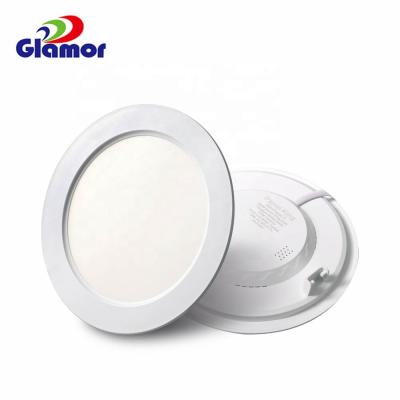 China Modern Indoor Panel Lights Light Source Recessed Square Round 6W 12W 18W LED Panel Light CE CB Rohs for sale