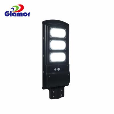 China New design factory direct sales garden 30w 50w 60w 150w 100w 120w 180w integrated all in one led solar street light led yard light for sale