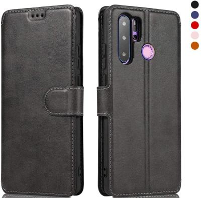 China Anti-Drop LeYi Para Sa For Huawei P30 Pro Flip Wallet Case Sa HD Leather Screen Protector for sale