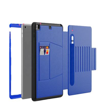 China Fashionable for ipad 10.2 7th leather flip book cover case with auto wake&sleep feature smart cover case for sale