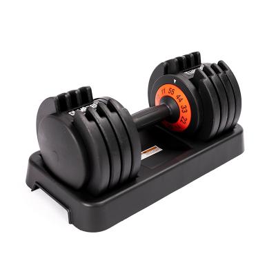 China Durable Fitness Equipment Adjustable Weight Dumbbell Set 25kg For Body Gym for sale