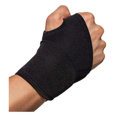 China Comfortable Bodybuilding Gym Fitness Sports Protective Wrist Support With Wider Adjustable Thumb Loops Wrist Bands Wrist Support Brace for sale