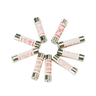 China LOW VOLTAGE BS1362 6.3 x 25mm Fuse 240V AC UK Ceramic Top Plug BS1362 Top Fuse 1A 2A 3A 5A 7A 10A 13A 20A for sale