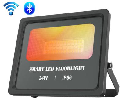 China Wifi Enabled / tuya APP Tuya Smart APP Controlled Smart Flood Light RGBW WiFi Smart Flood Light Compatible With Alexa 20W 30W 50W for sale