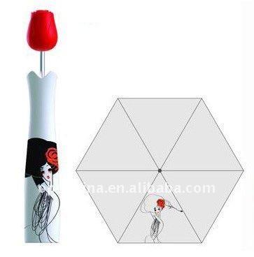 China Polyester Gift Bottle Umbrella for sale