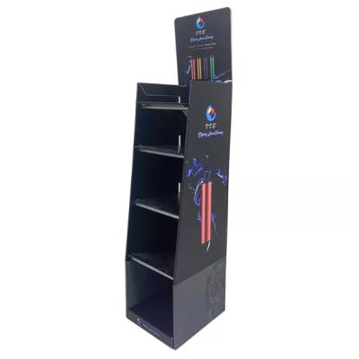 China Custom Cardboard Shelf Display , Retail Cardboard POS Display for sale