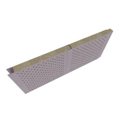 China Rock wool type sound absorbing cladding panel for sale