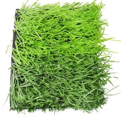 China Football Field Woolly Lawn A realistic sample of the green artificial turf used in soccer field soccer field outdoor turf for sale