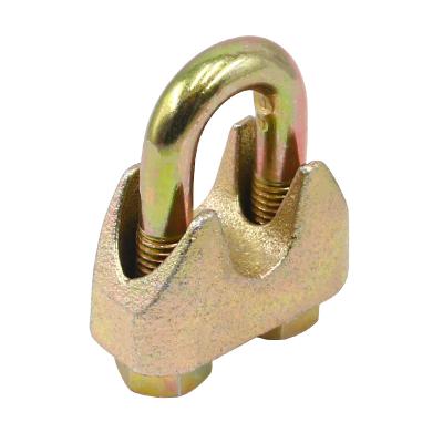 China DIN1142 Malleable Iron Wire Rope Clamping Accessories For Repair Wire Rope for sale