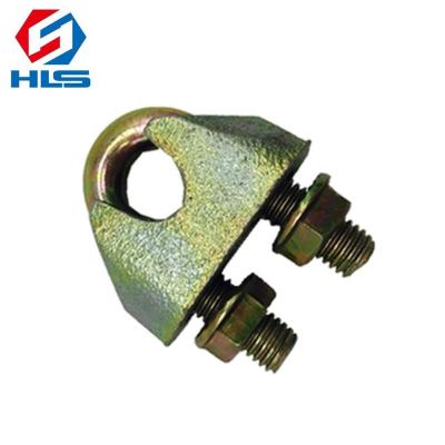 China Wire Rope Fittings Rigging Hardware Mount Body DIN1142 Wire Rope Clip For Tie Down for sale