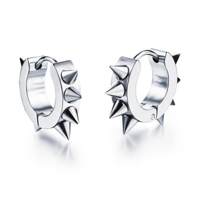 China Trendy Hiphop Spike Stainless Steel Earrings Sold Individually (Single Sale) for sale