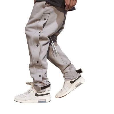 China Custom Autumn Winter Anti-wrinkle Jogger Jogger Sweatpants Custom Hip Hop Casual Pants Loose Leg Bifurcated Pants for sale