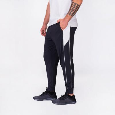 China Anti-Wrinkle Stripe Custom Design Drawstring Casual Sports Pants Mens Jogging Pants for sale