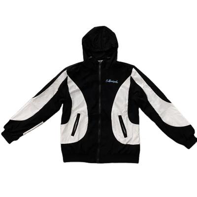 China Anti-wrinkle custom quilted contrast men's jacket anorak jacket for sale