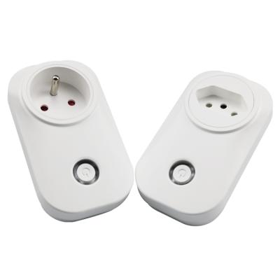 China Outdoor And Indoor Portable Smart Home Plug Socket Residential / Multipurpose Smart Wifi Outlet for sale