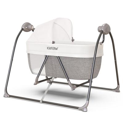 China Safety Confortable Baby Dining Chair Hot Selling Electric Cradle Bed Baby Push Up Newborn Sleep Automatic Swing Crib for sale