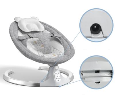 China Safety Confortable Baby Dining Chair Electric Vibration Baby Bouncer Baby Swing for sale