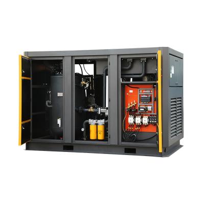 China PLD-AED110W Manufacturer In China Filter Lubricated High Quality Industrial Screw Air Compressor for sale